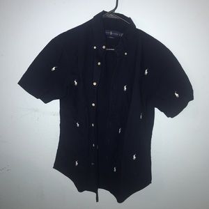 Mens Polo button up